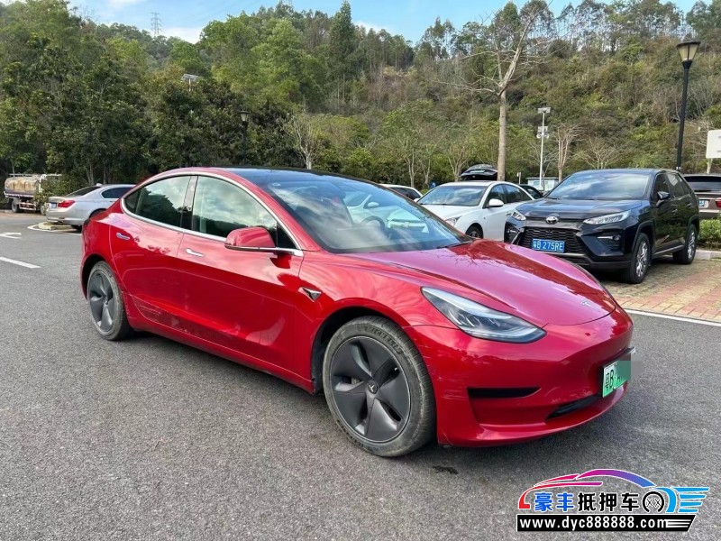 20年特斯拉MODEL 3轿车抵押车出售