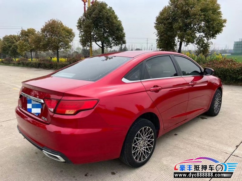 18年吉利帝豪GL轿车抵押车出售