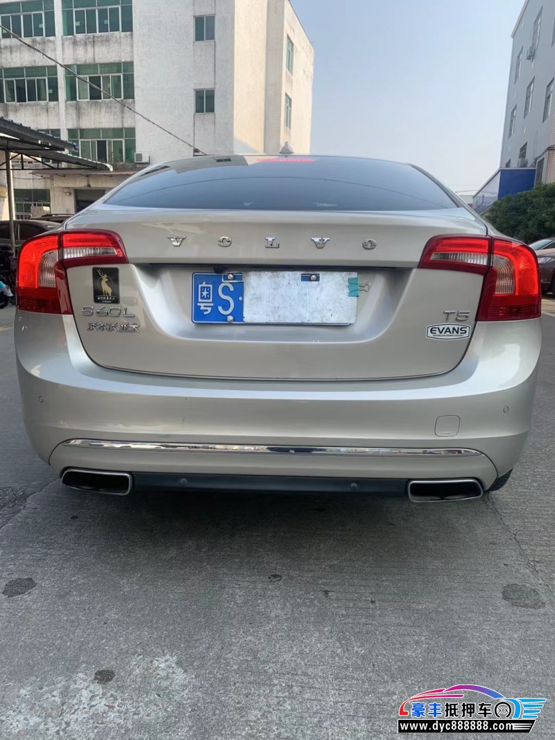 16年沃尔沃S60L轿车抵押车出售
