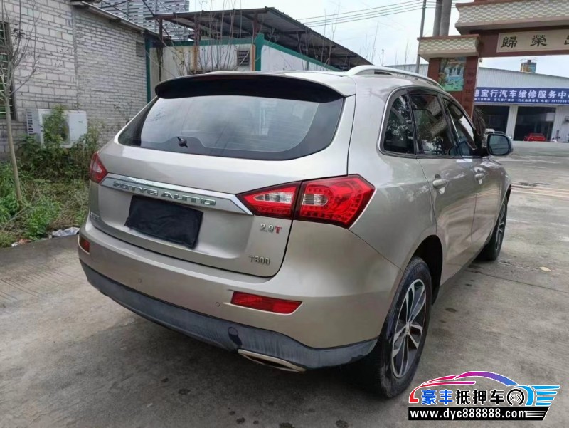 17年众泰T600SUV抵押车出售