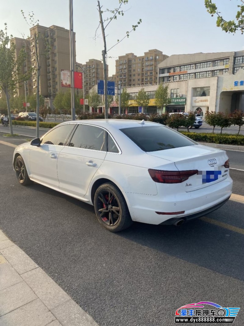 18年奥迪A4轿车抵押车出售