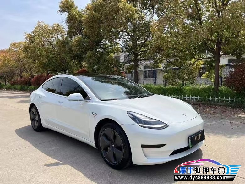 20年特斯拉MODEL 3轿车抵押车出售