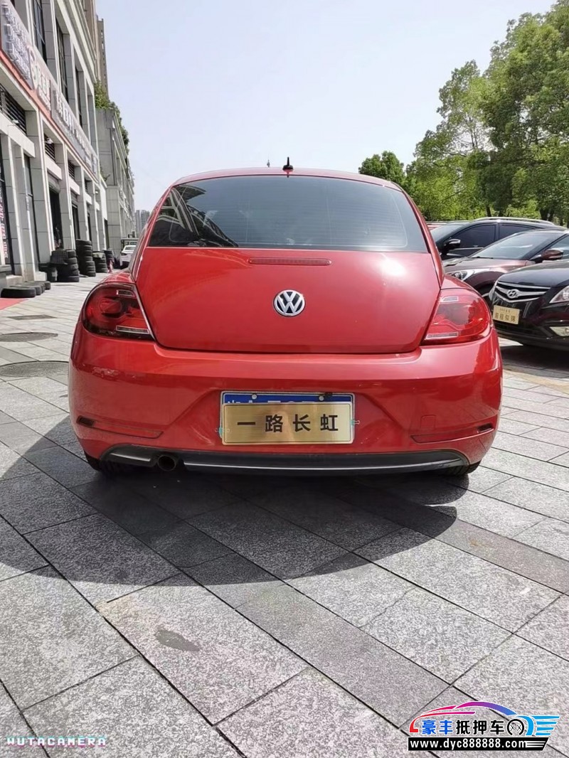 18年大众甲壳虫轿车抵押车出售