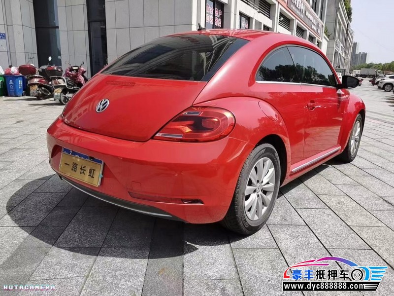 18年大众甲壳虫轿车抵押车出售