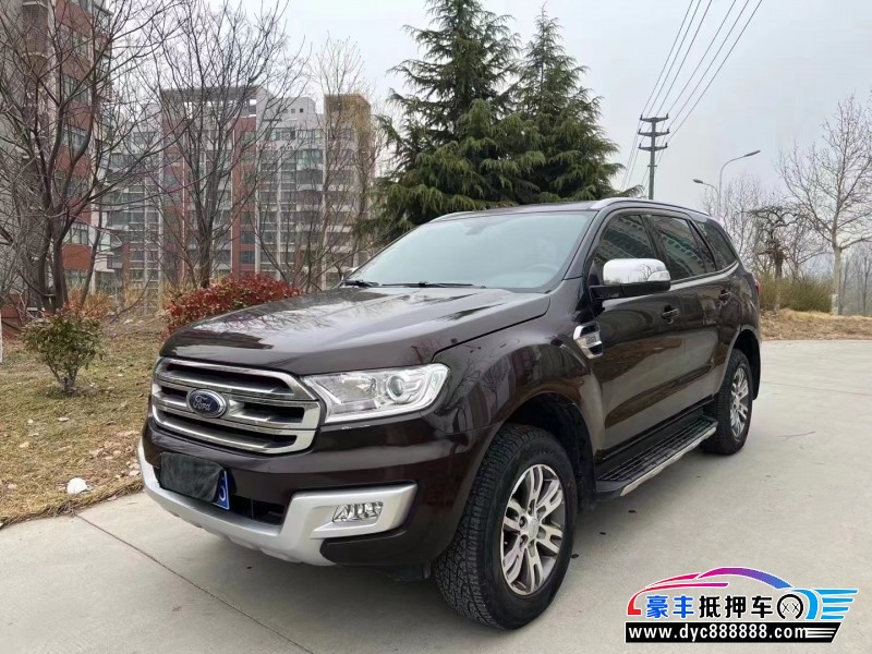 17年福特撼路者SUV抵押车出售