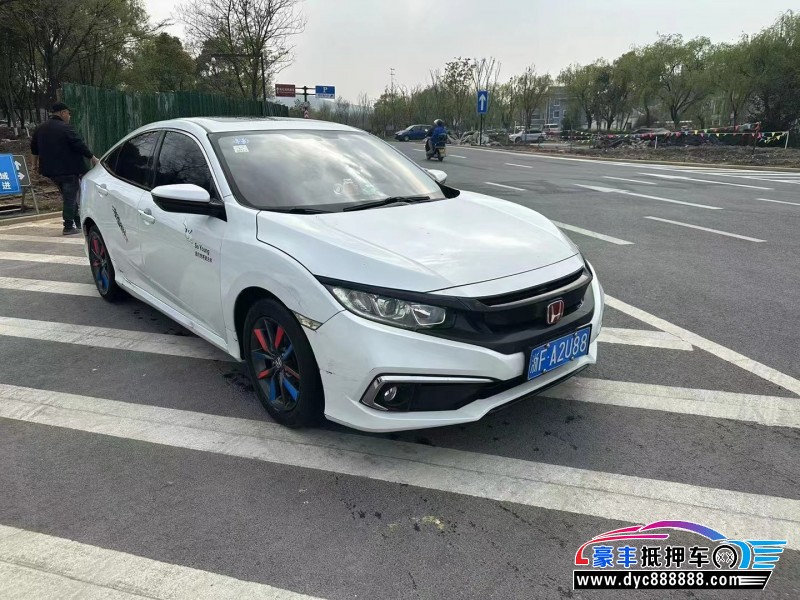 19年本田思域轿车抵押车出售