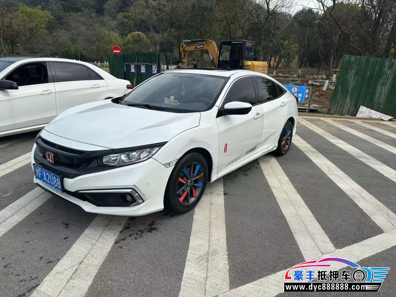 19年本田思域轿车抵押车出售