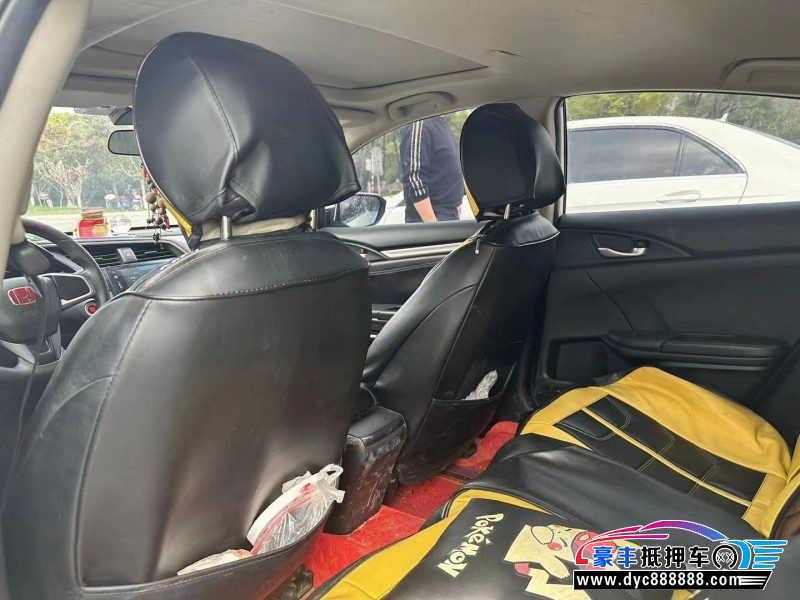 19年本田思域轿车抵押车出售