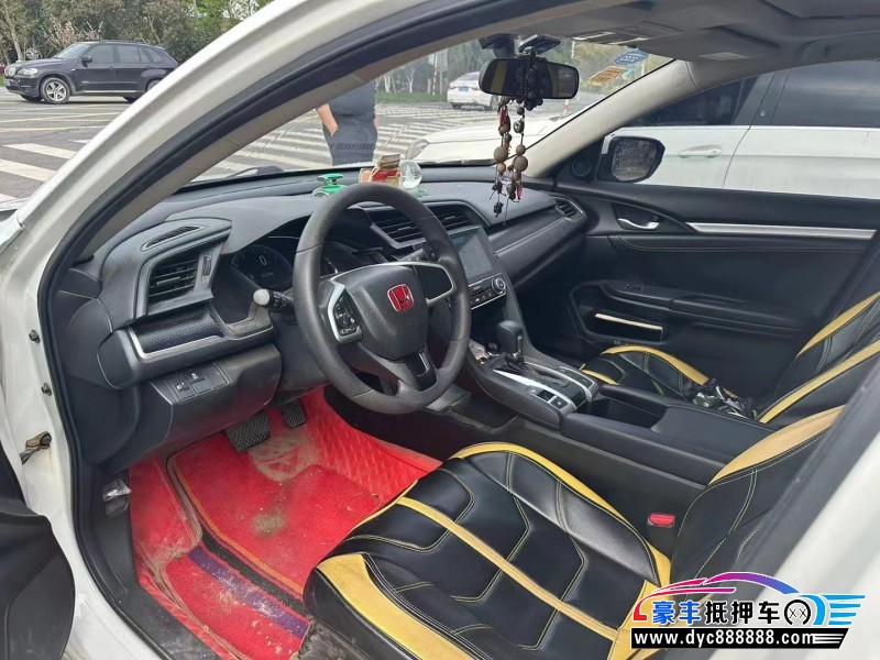 19年本田思域轿车抵押车出售