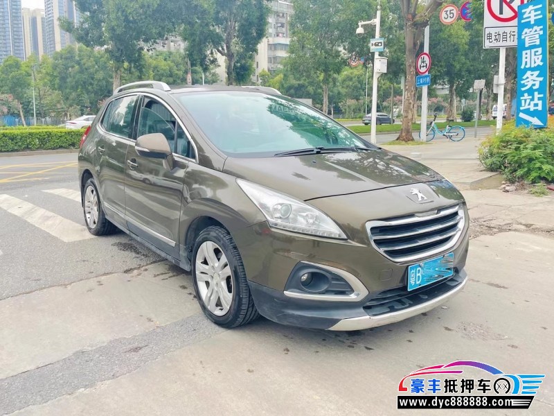 14年标致3008轿车抵押车出售