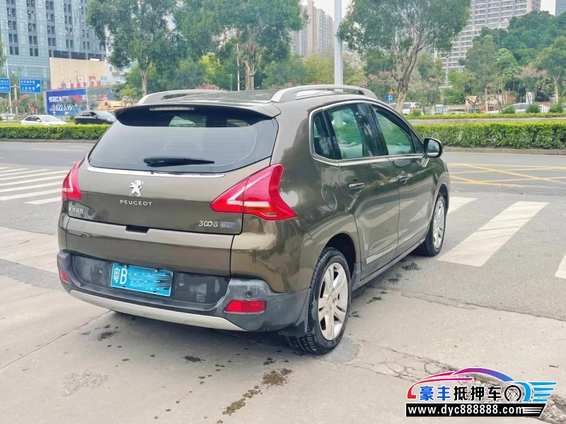 14年标致3008轿车抵押车出售