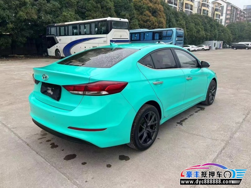 18年现代领动轿车抵押车出售