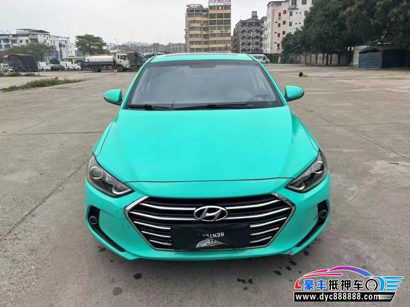 18年现代领动轿车抵押车出售