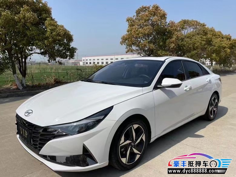 21年现代伊兰特轿车抵押车出售