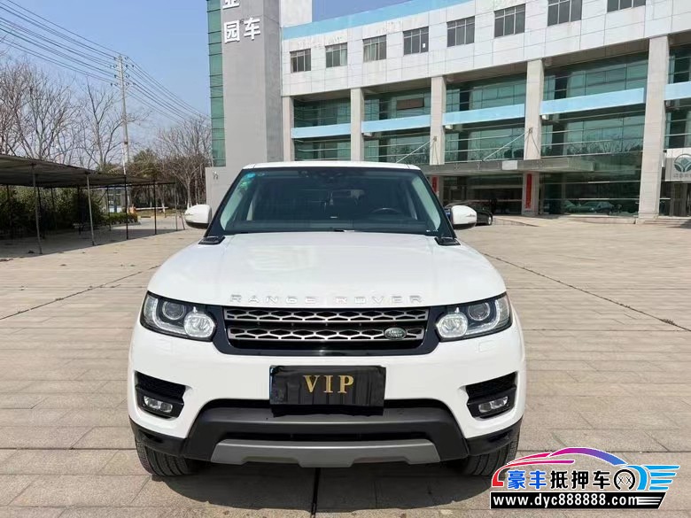 18年路虎揽胜运动SUV抵押车出售
