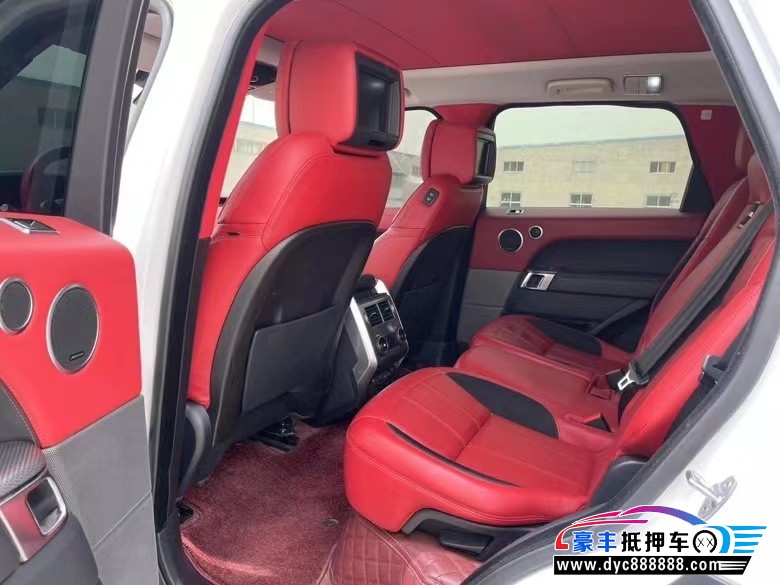 18年路虎揽胜运动SUV抵押车出售