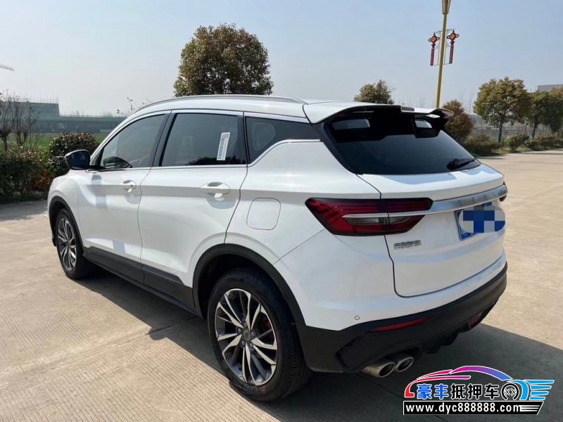 21年吉利缤越轿车抵押车出售