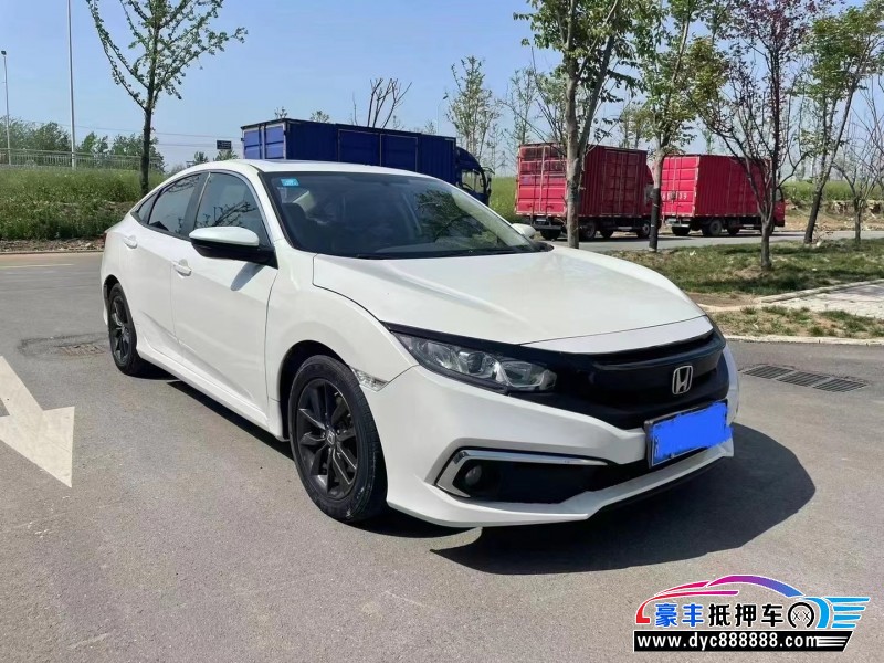 19年本田思域轿车抵押车出售