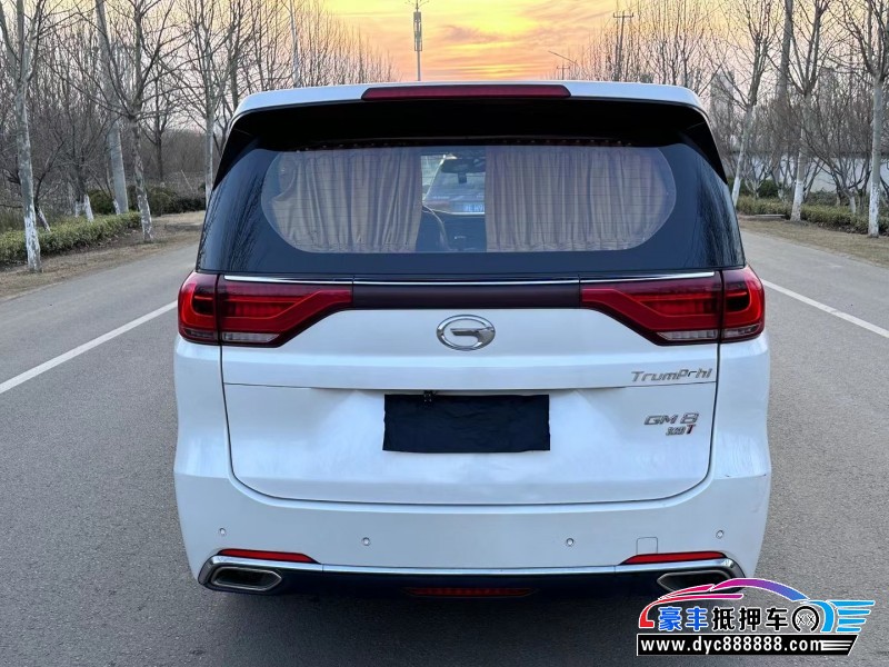 18年传祺GM8SUV抵押车出售