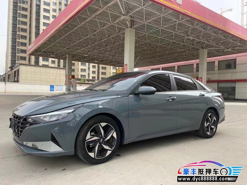 21年现代伊兰特轿车抵押车出售