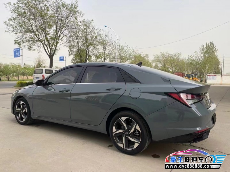 21年现代伊兰特轿车抵押车出售