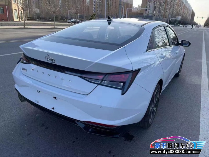 23年现代伊兰特轿车抵押车出售