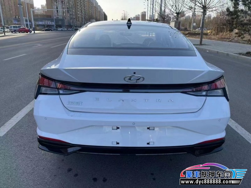 23年现代伊兰特轿车抵押车出售