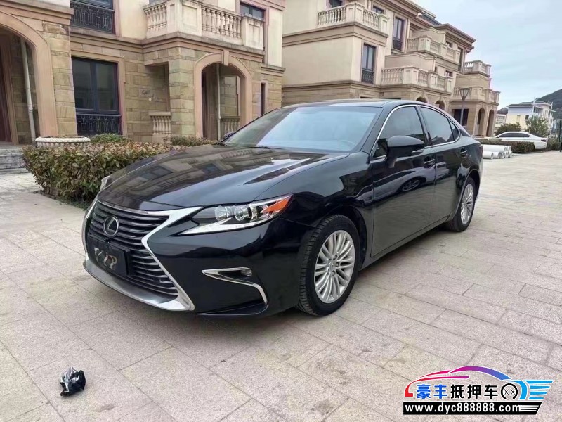 17年雷克萨斯ES轿车抵押车出售