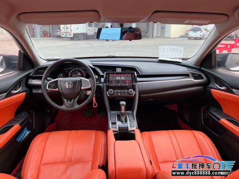 19年本田思域轿车抵押车出售
