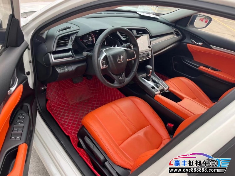19年本田思域轿车抵押车出售
