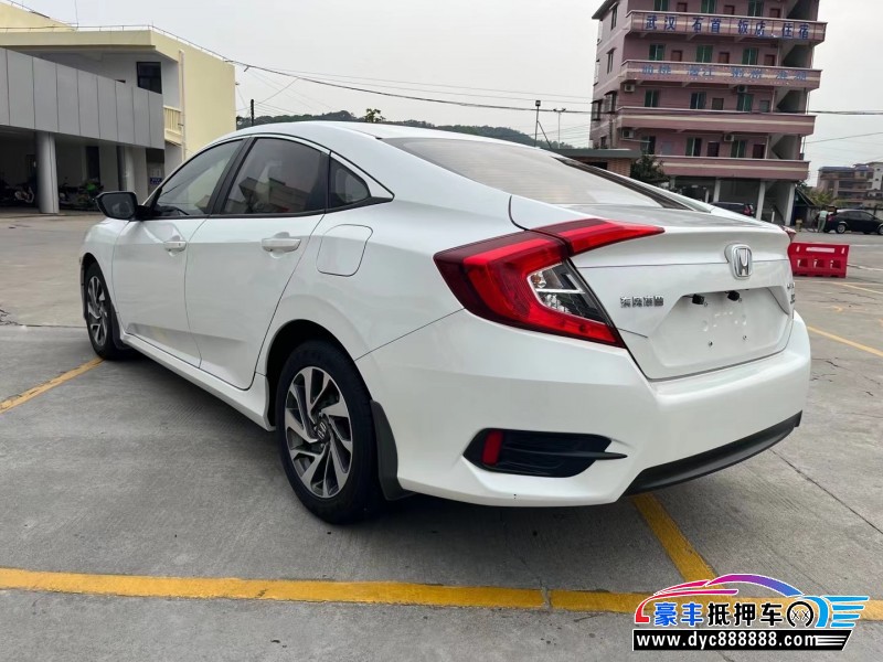 19年本田思域轿车抵押车出售