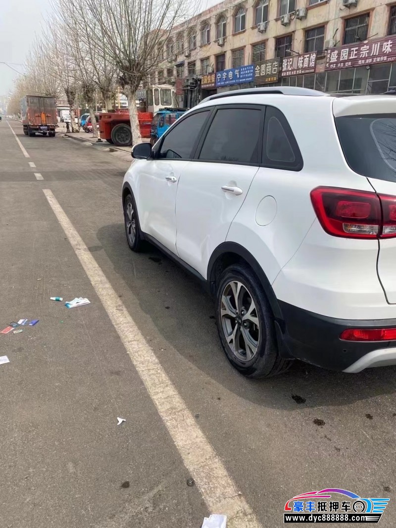 17年起亚KX3轿车抵押车出售