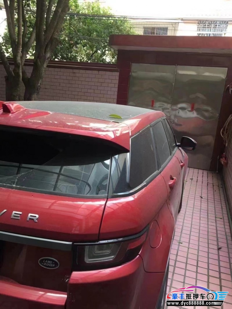 17年路虎揽胜极光SUV抵押车出售
