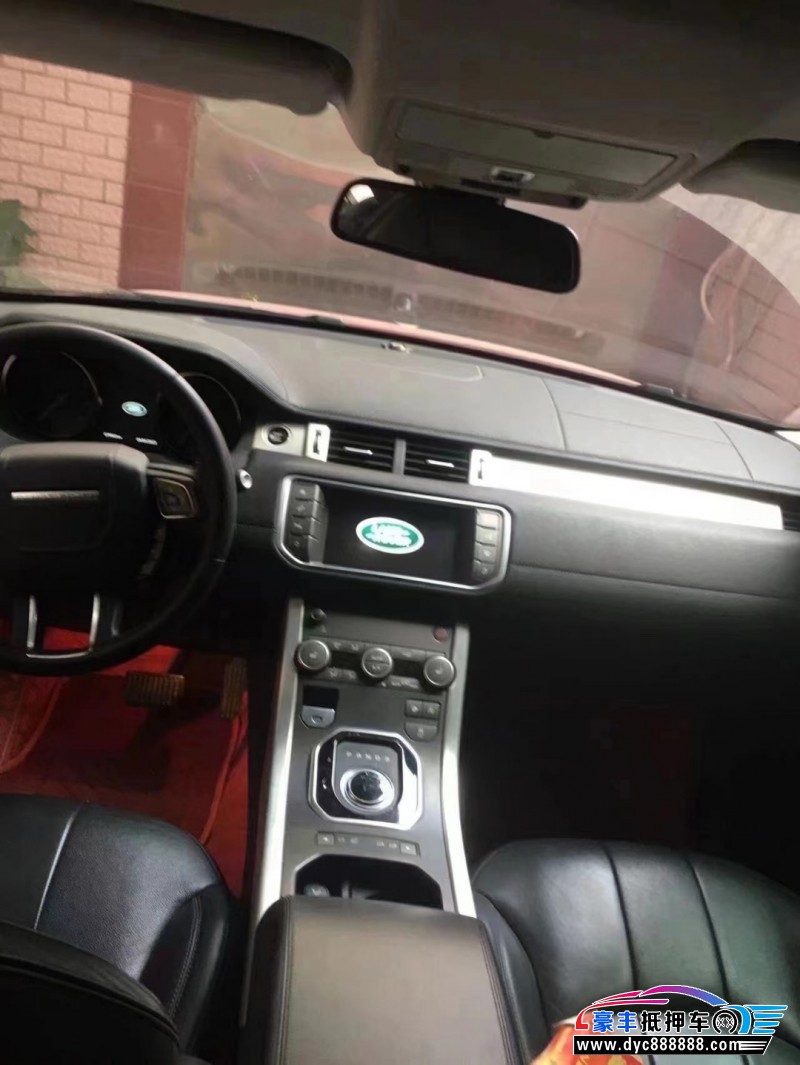 17年路虎揽胜极光SUV抵押车出售