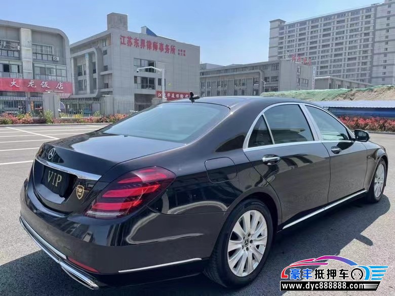 18年奔驰S轿车抵押车出售
