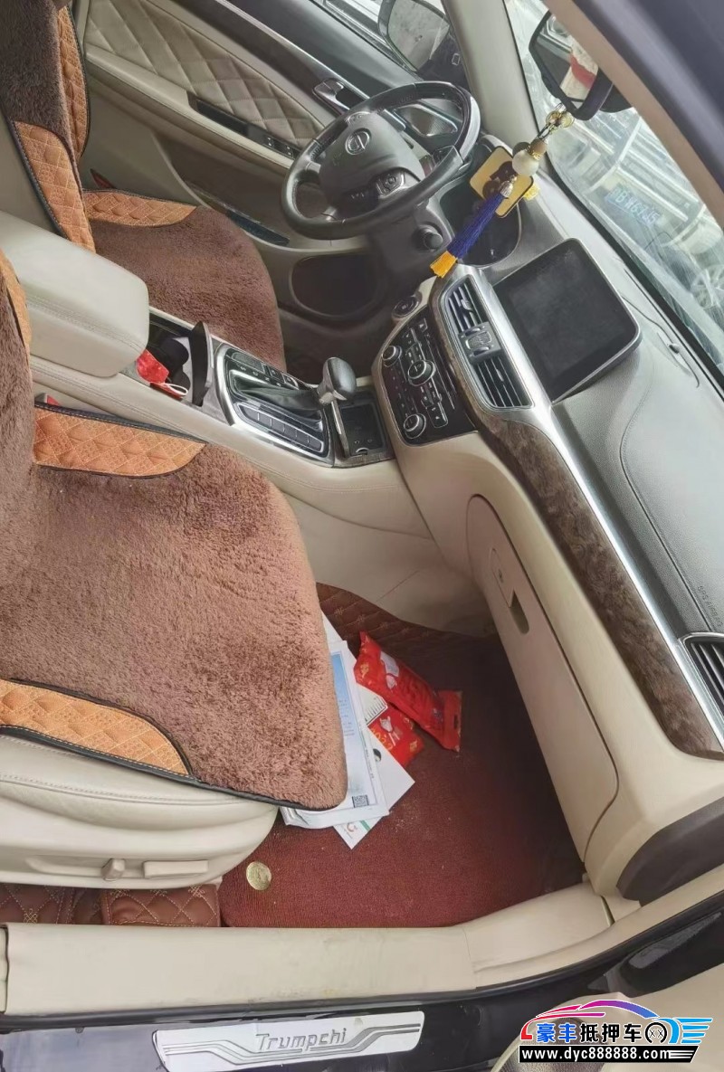 17年传祺ga8轿车抵押车出售