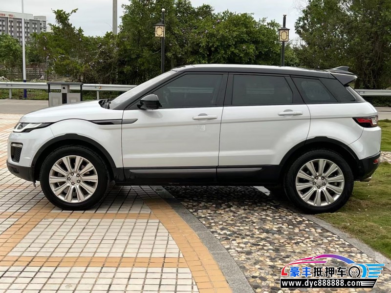 18年路虎揽胜极光轿车抵押车出售