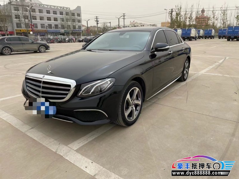 20年奔驰E轿车抵押车出售