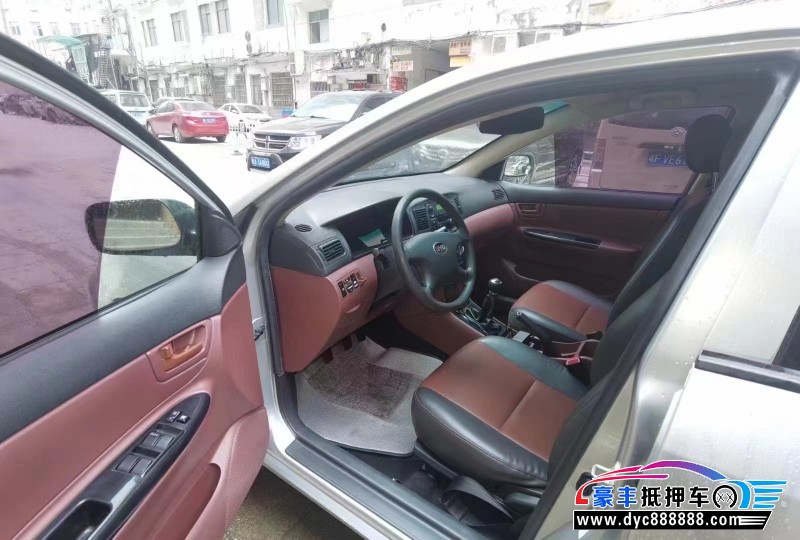 18年比亚迪f3轿车抵押车出售