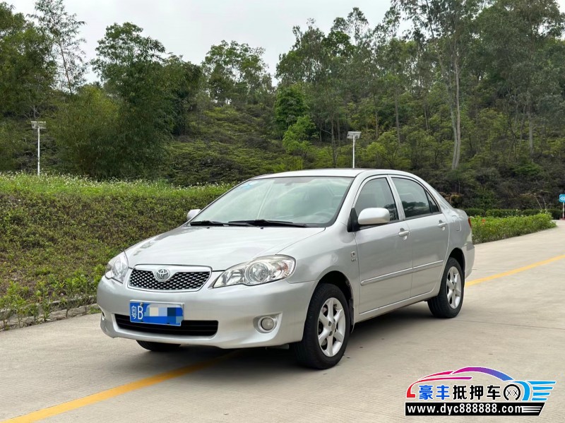 12年丰田花冠轿车抵押车出售