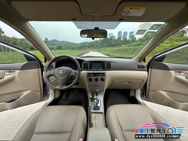 12年丰田花冠轿车抵押车出售