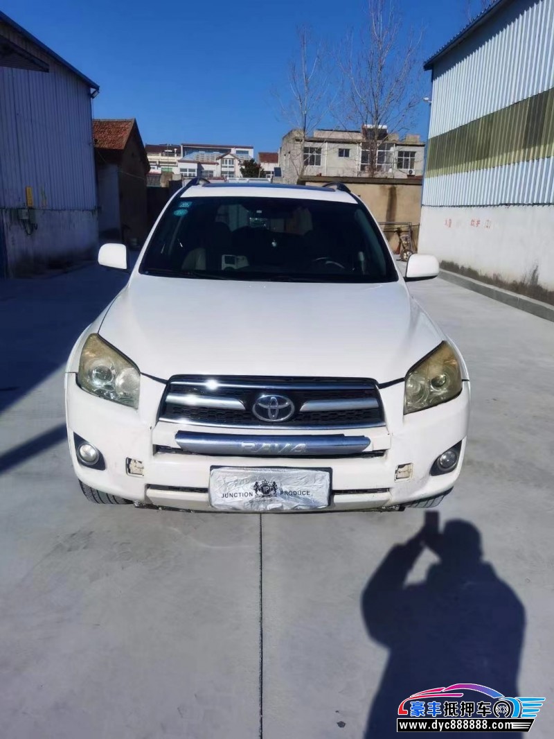 09年丰田RAV4SUV抵押车出售