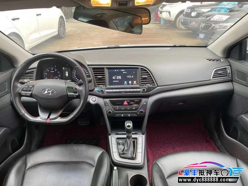 19年现代领动轿车抵押车出售