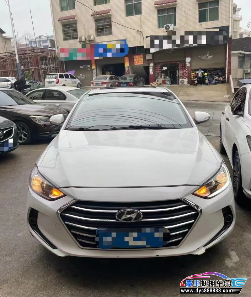 19年现代领动轿车抵押车出售