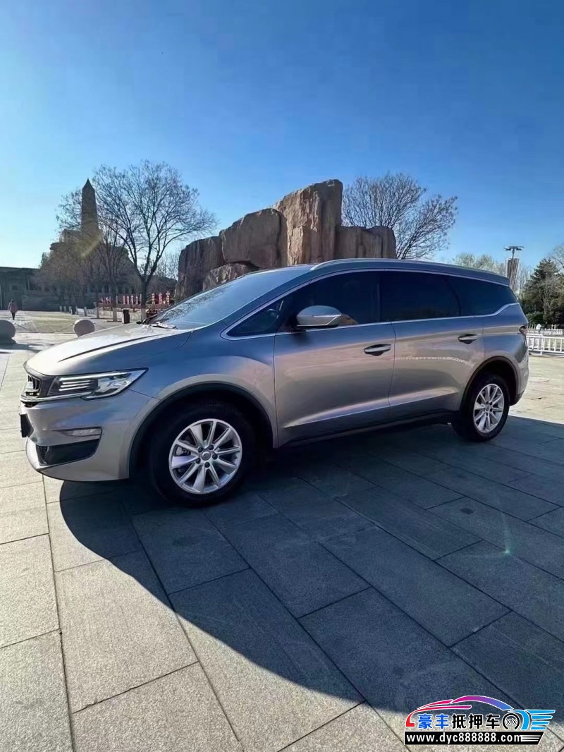 20年吉利嘉际轿车抵押车出售