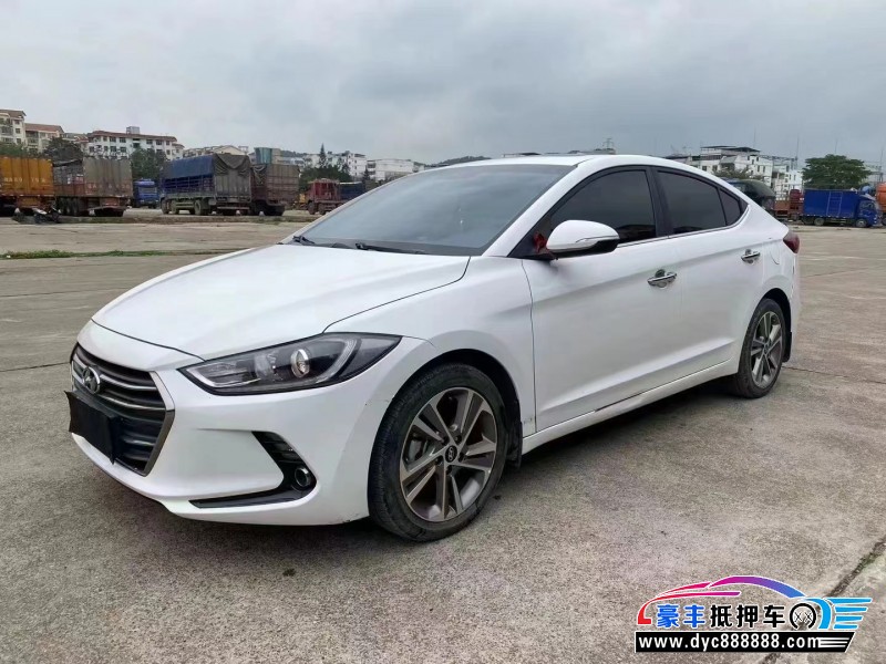 18年现代领动轿车抵押车出售