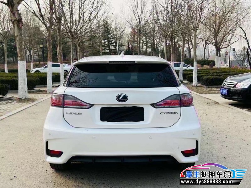 16年雷克萨斯CT轿车抵押车出售