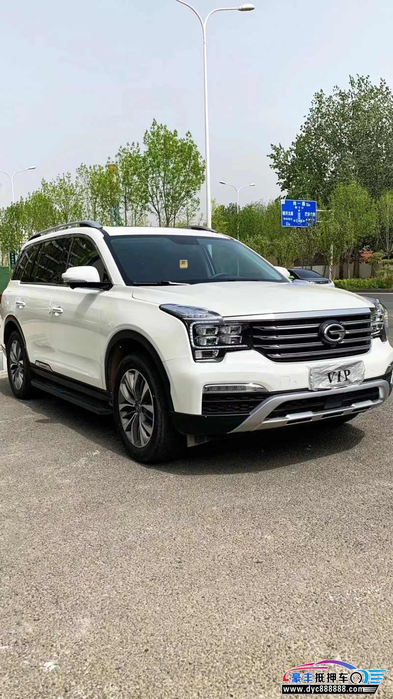 17年传祺GS8轿车抵押车出售