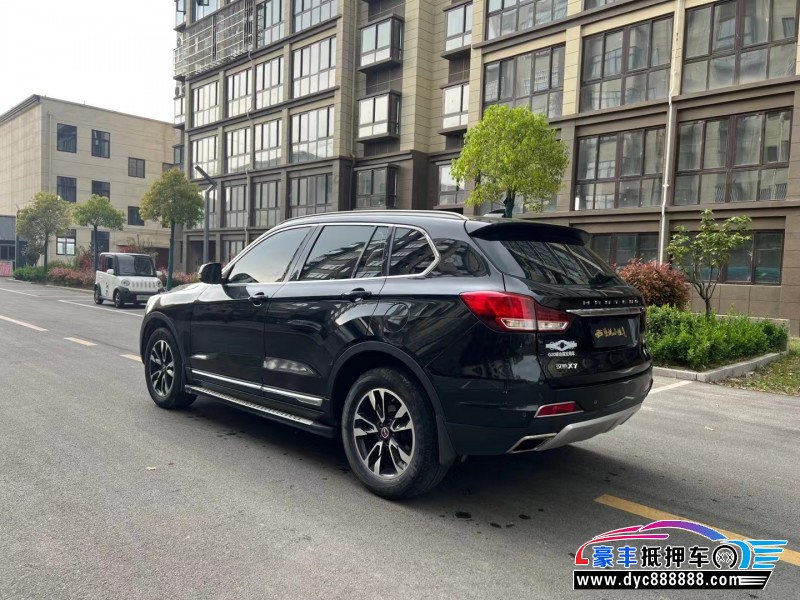 19年汉腾汽车X7SUV抵押车出售