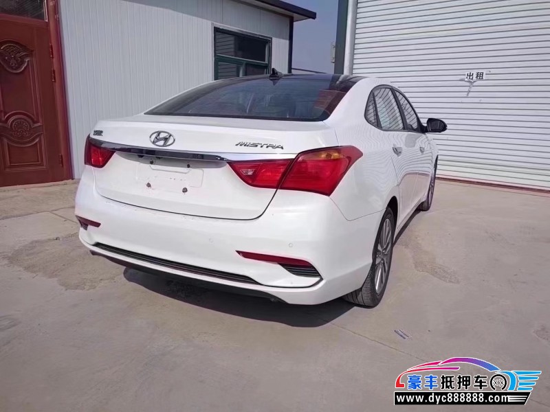 19年现代名图轿车抵押车出售